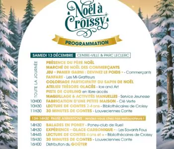 marché de noel croissy 2025