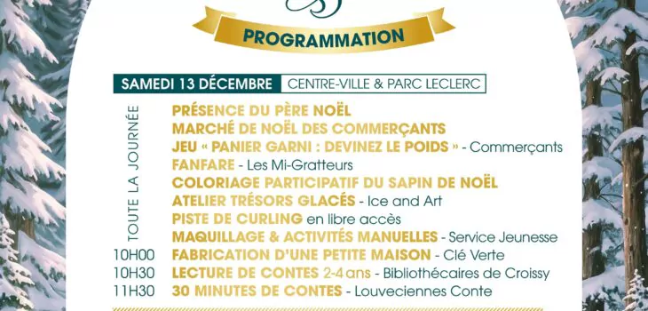 marché de noel croissy 2025