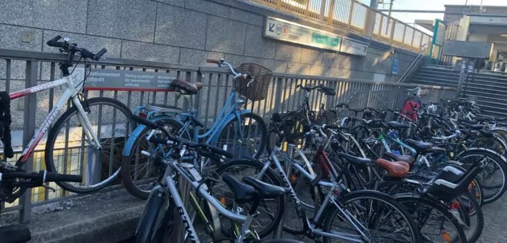 vélo au RER Chatou Croissy