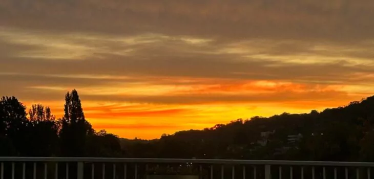 Couché de soleil Croissy